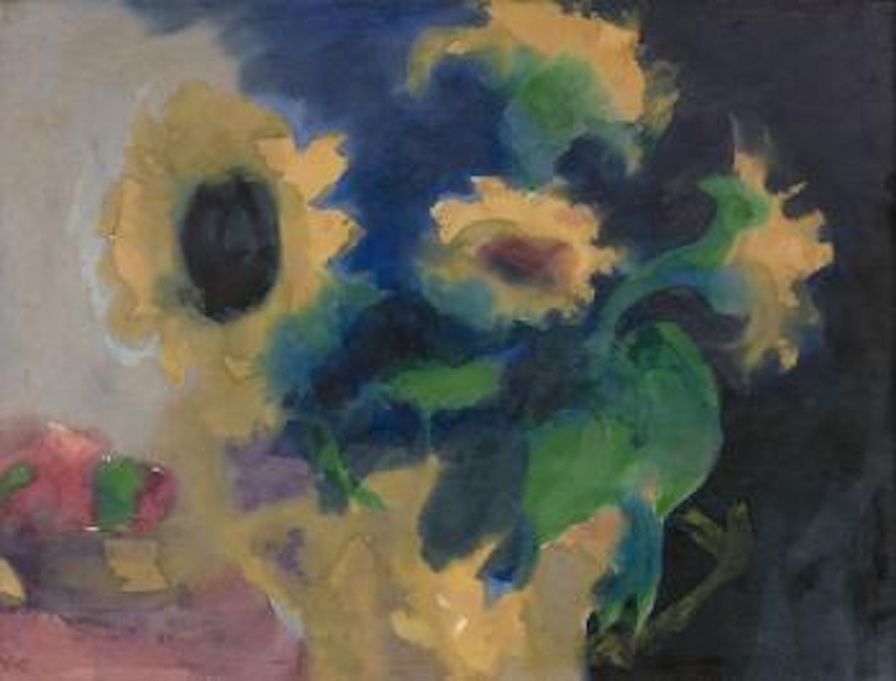 Tournesols by Emil Nolde