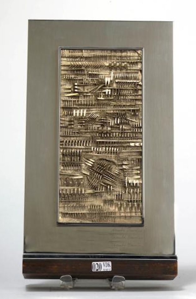 Composition abstraite by Arnaldo Pomodoro