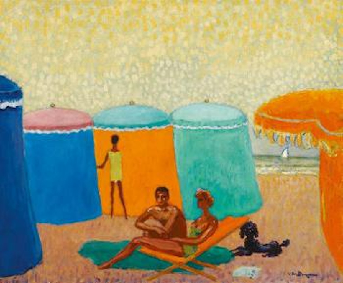 Deauville, Les Tentes by Kees van Dongen