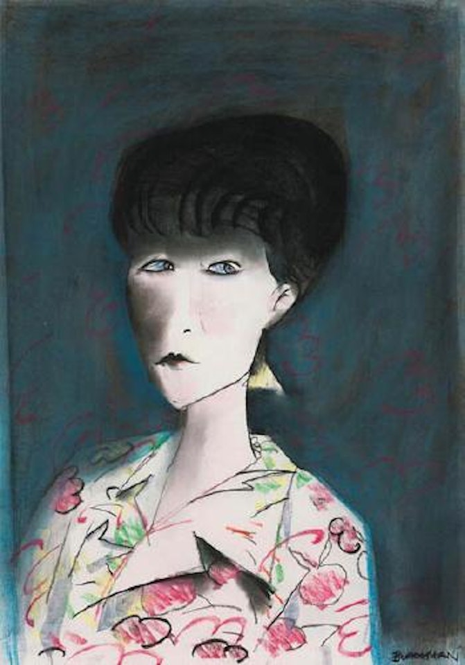 Japanese Woman by Charles Blackman