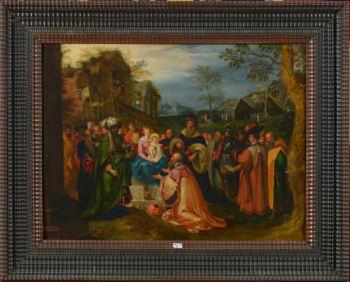 L’adoration des Mages by Frans Francken II