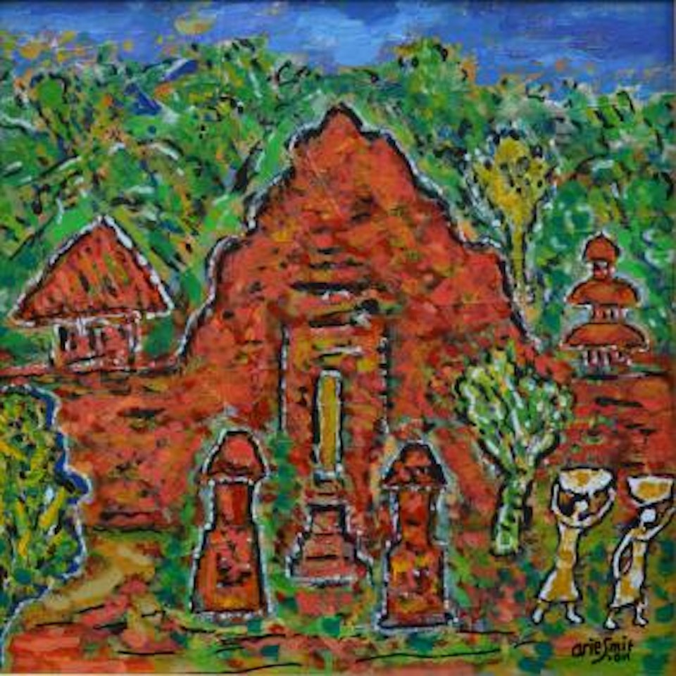 In the Village by Arie Smit
