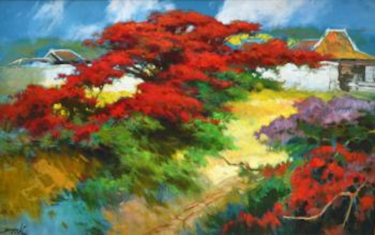 Flamboyant by Raden Basoeki Abdullah