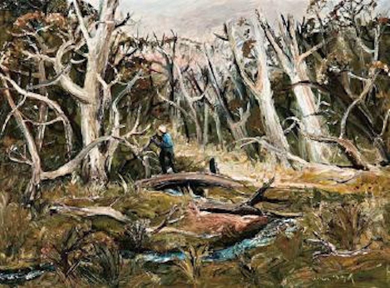 Cottles Bridge by Arthur Merric Bloomfield Boyd
