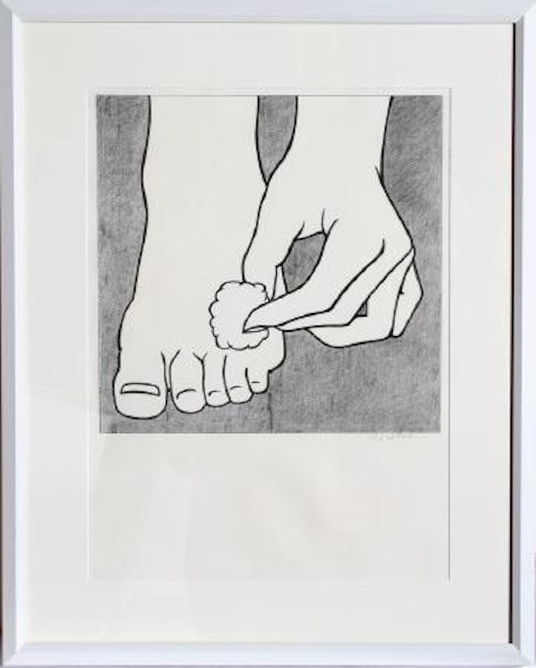 Foot Medication (C. App. 3) by Roy Lichtenstein