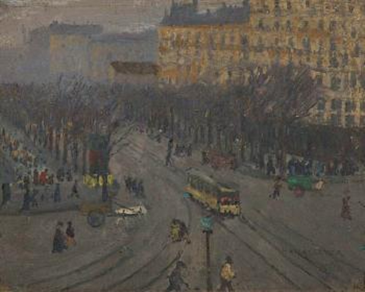 Paris Street Scene by Hayley Lever