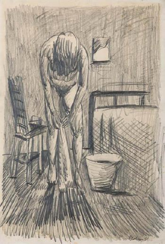 Morning Wash by Charles Blackman