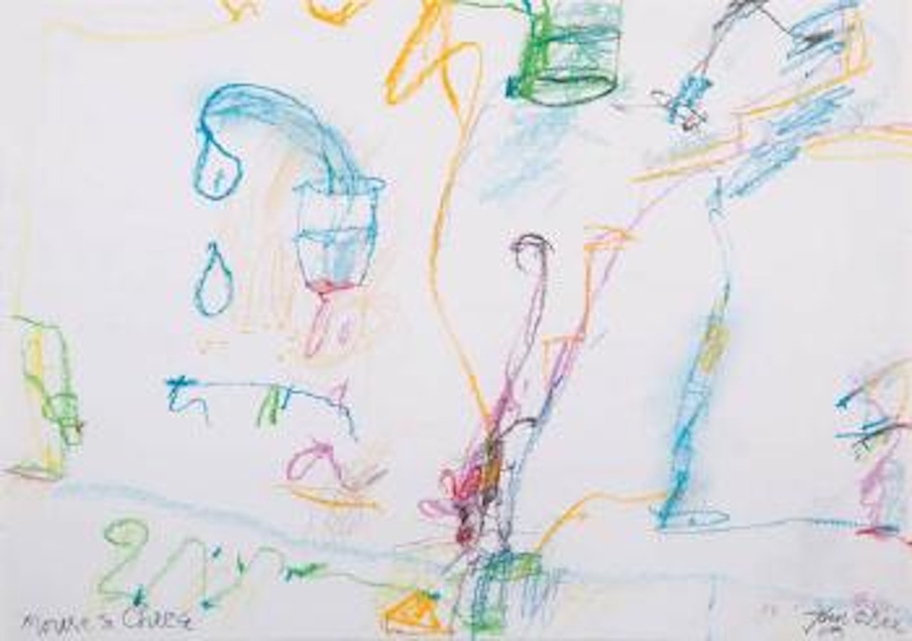 The Mouse and Cheese by John Olsen