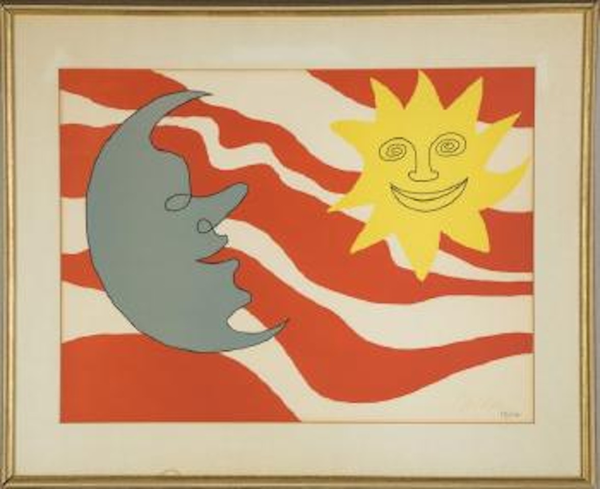 Sun Face & Moon Face by Alexander Calder