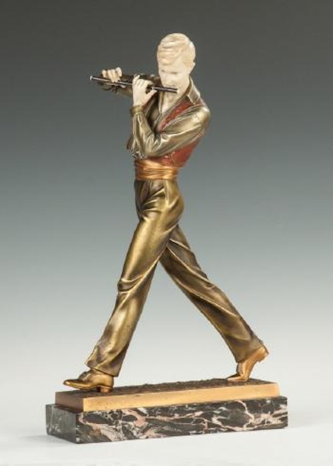 Flute Player by Ferdinand Preiss