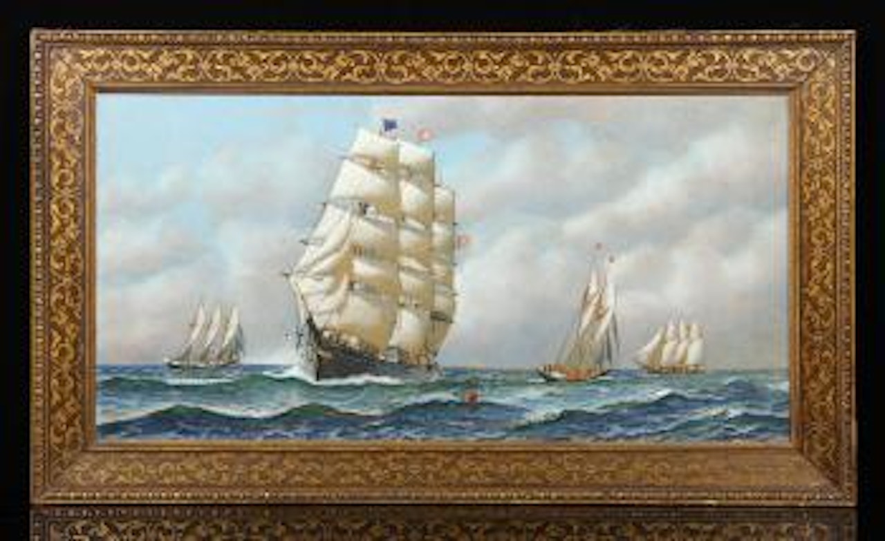 Clipper Ship by Antonio Jacobsen