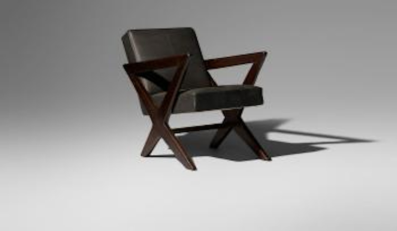 Showroom armchair from the Tagore Theater, Chandigarh ,
Circa
1955 by Pierre Jeanneret