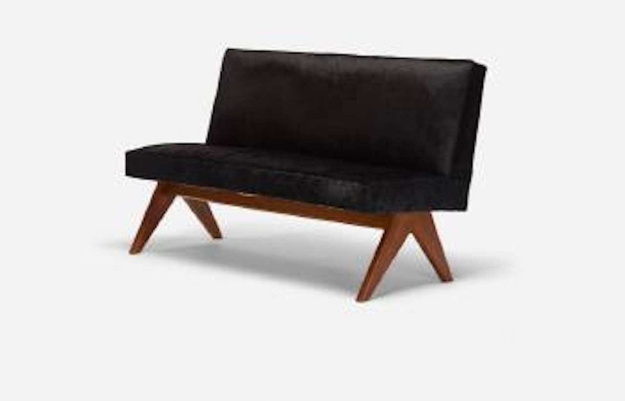 Public bench from the High Court, Chandigarh ,
Circa
1959 by Pierre Jeanneret