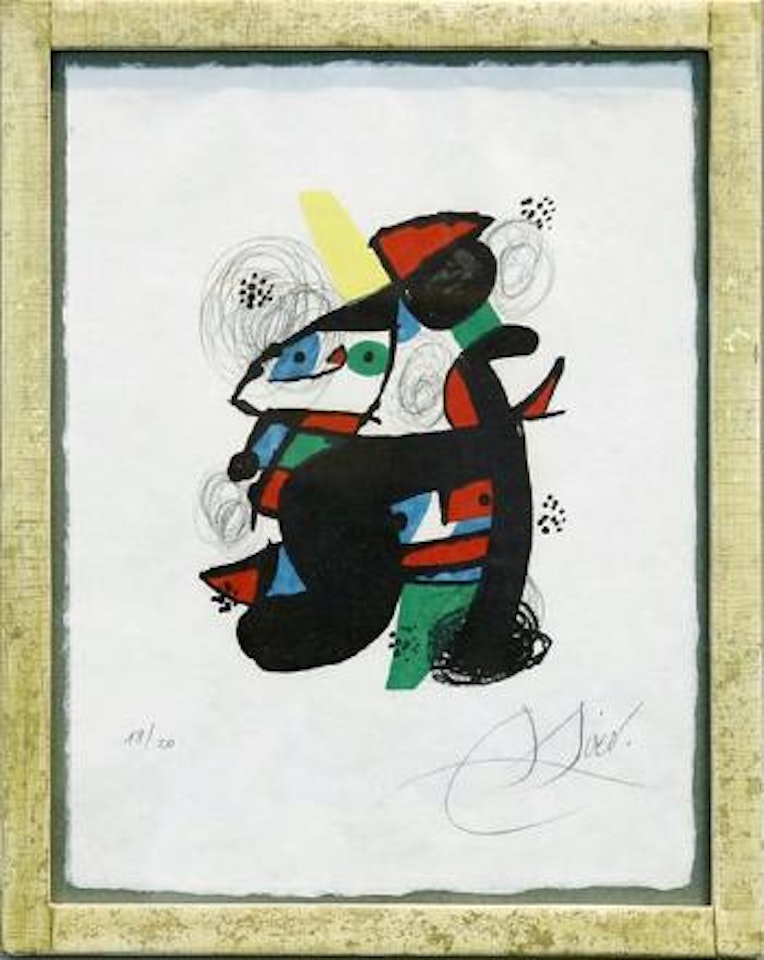 La Mélodie Acide XI by Joan Miró