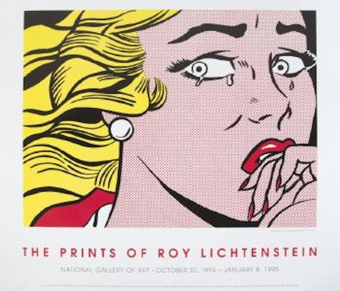 The Prints of Roy Lichtenstein, National Gallery of Art Poster by Roy Lichtenstein