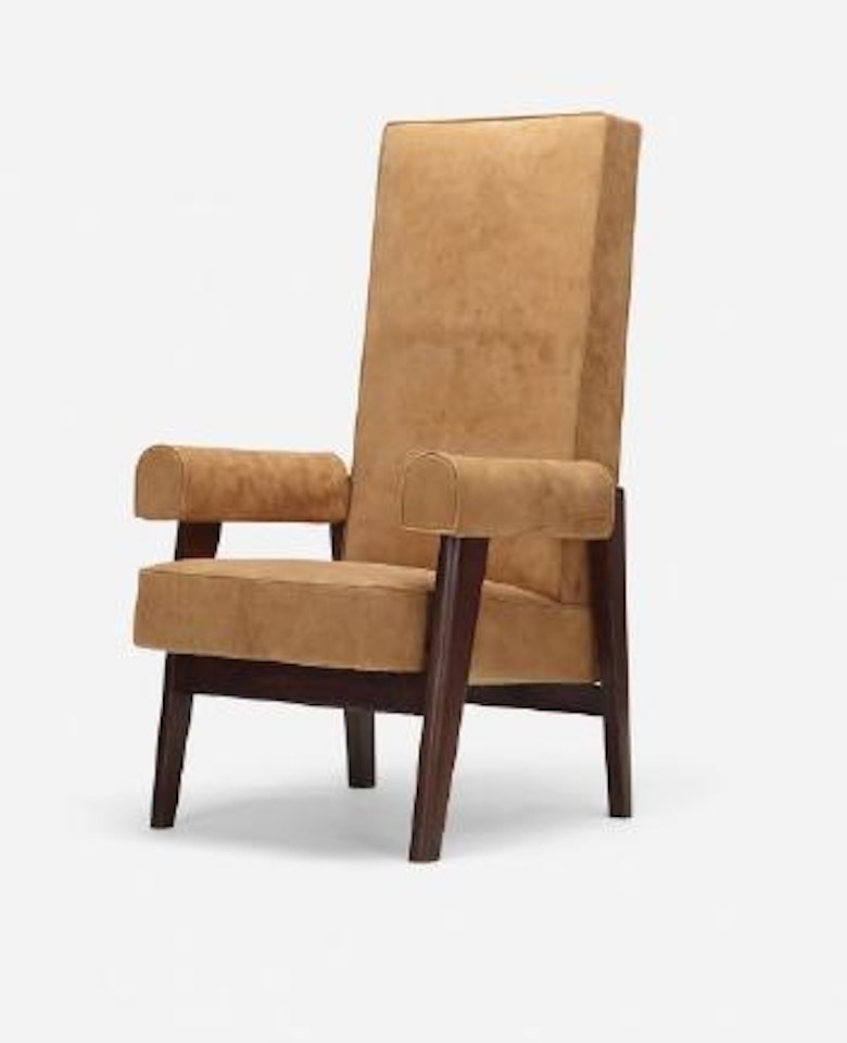 Judge's armchair from the High Court, Chandigarh ,
Circa
1955 by Pierre Jeanneret