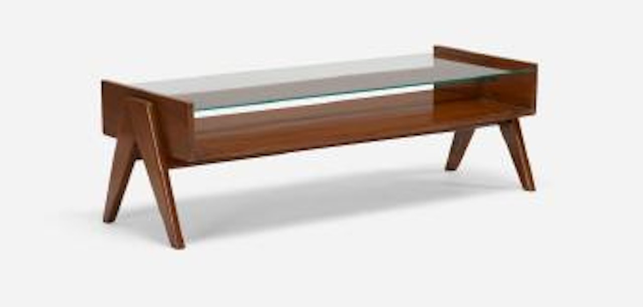 Coffee table from Chandigarh ,
Circa
1960 by Pierre Jeanneret