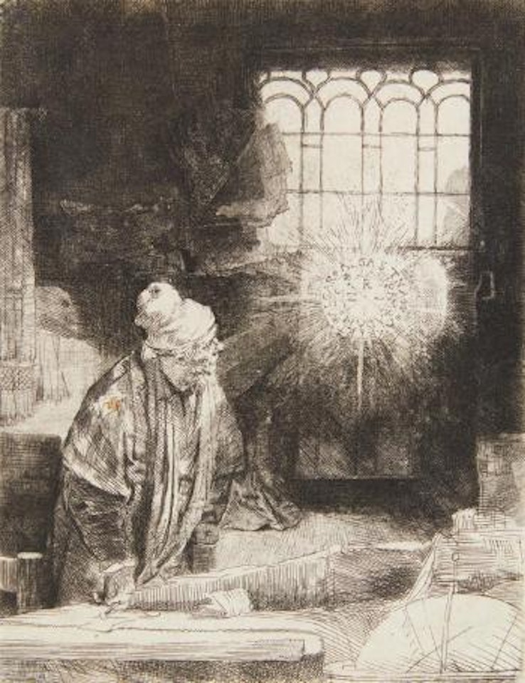 Faust (Ein Wissenschaftler in seinem Studierzimmer) by Attributed to Rembrandt Harmensz van Rijn