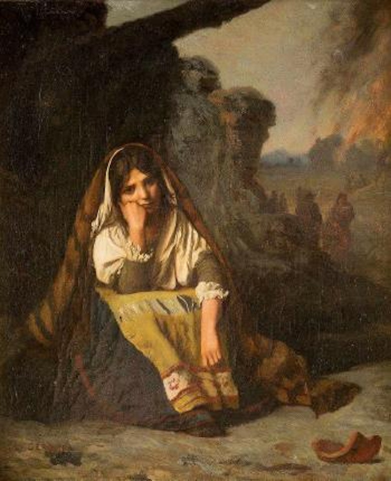 Les misères de la guerre by Jean Léon Gérome