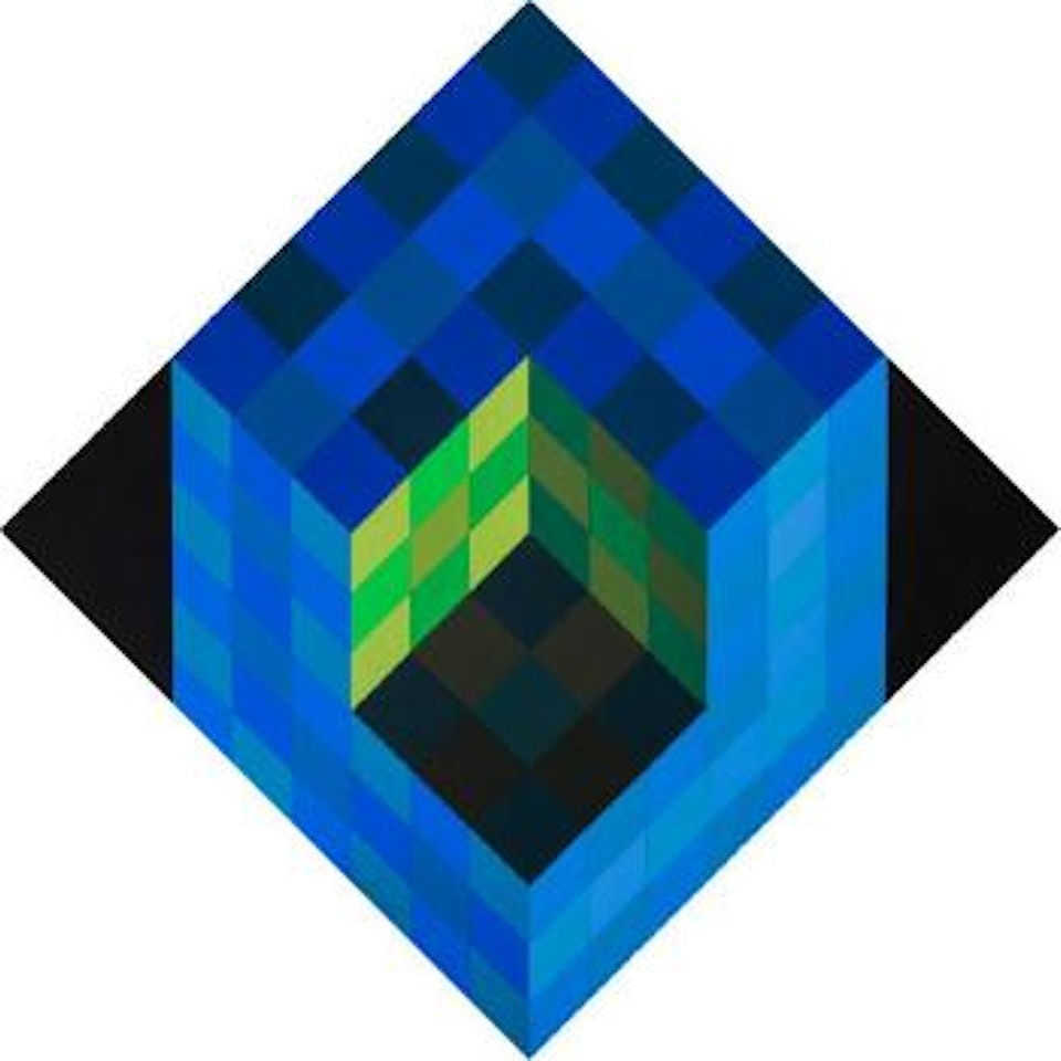 Tridim-C by Victor Vasarely