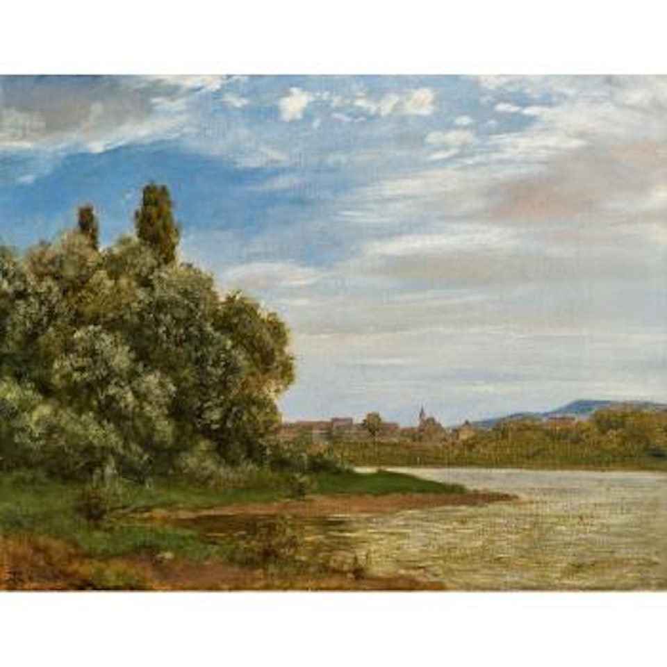 Am Rhein bei Säckingen by Hans Thoma
