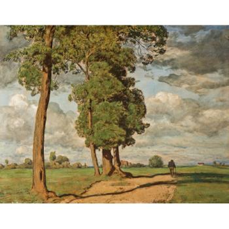 Frühlingslandschaft by Hans Thoma