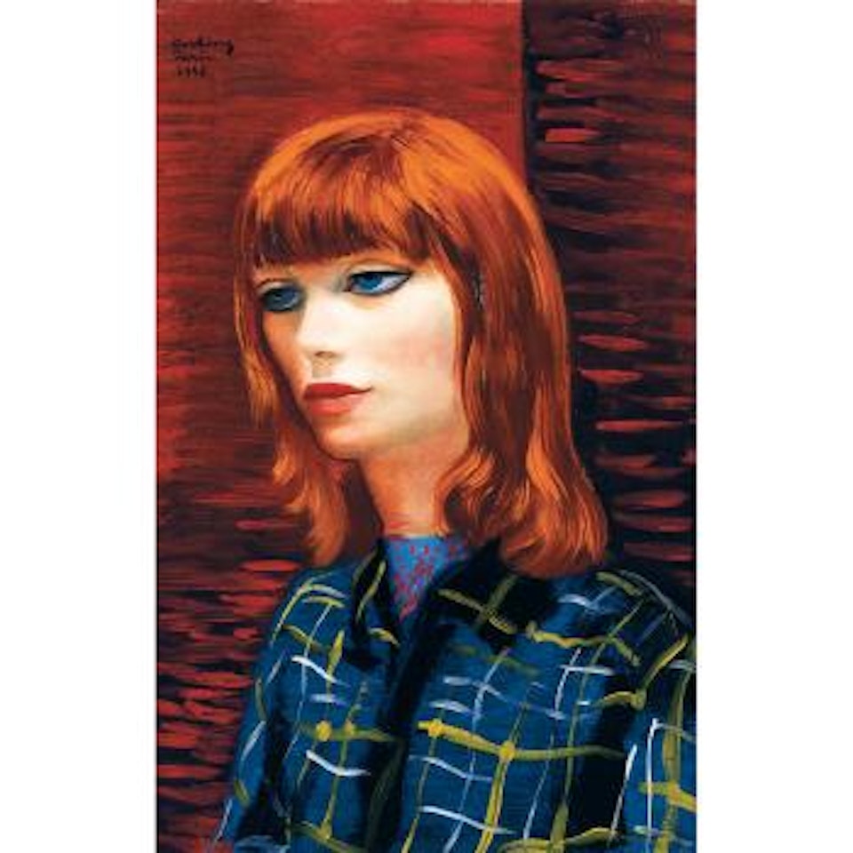 Jeune femme à la blouse by Moïse Kisling