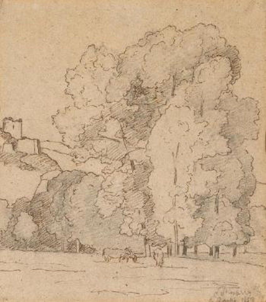 La Roche by Camille Pissarro