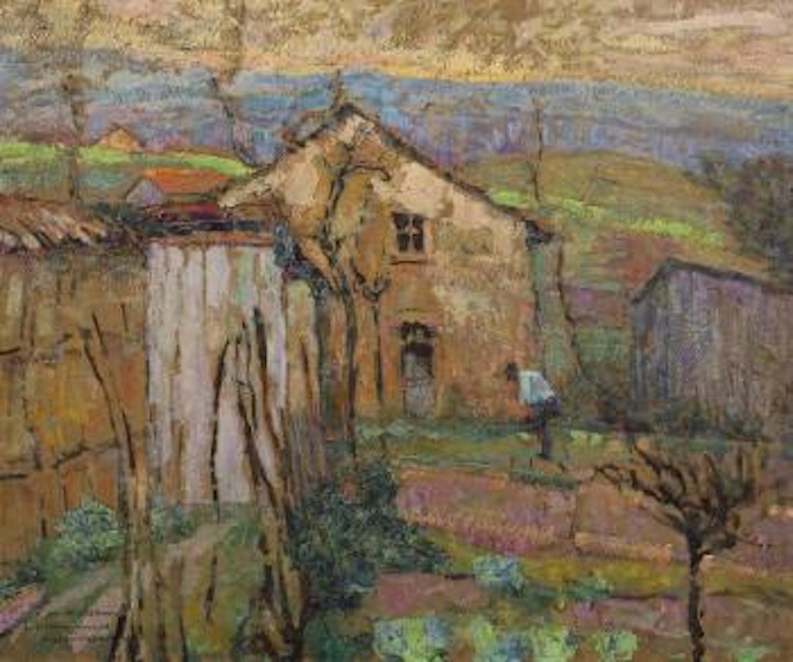 Maison dans un paysage by Victor Charreton