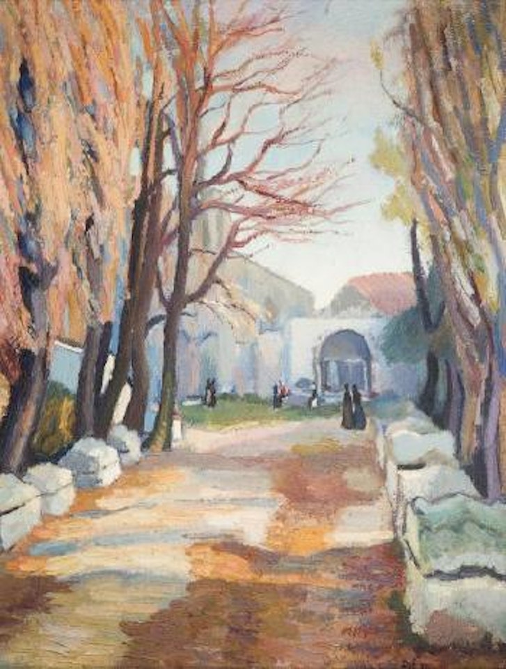 Les Alyscamps by Marcel Dyf