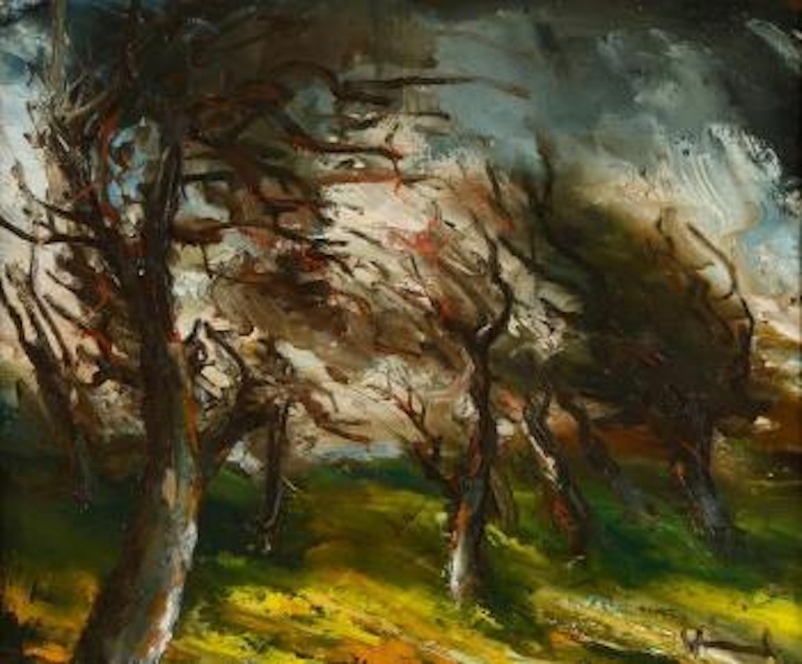 Le verger sous l’orage by Maurice de Vlaminck