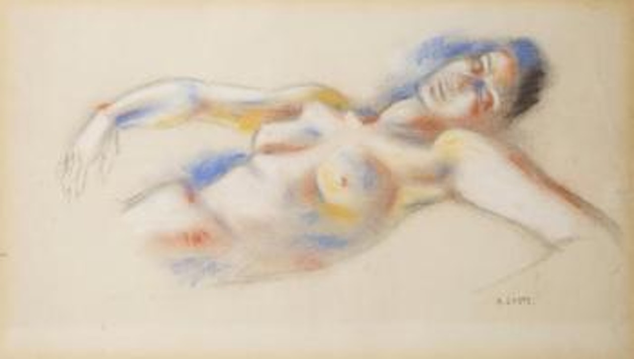 Femme couchée by André Lhote