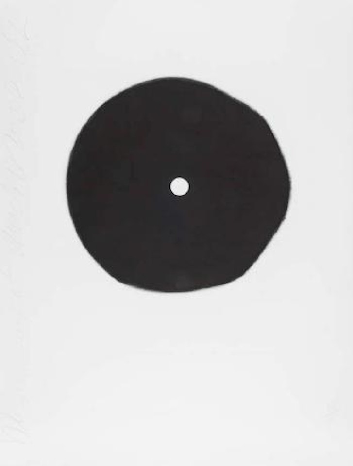 Black Trumpet by Donald Sultan