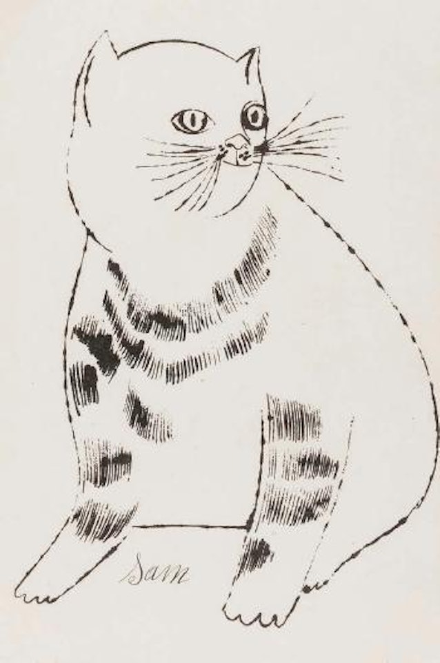 Sam (from Twenty-five cats name(d) Sam and one blue pussy) by Andy Warhol