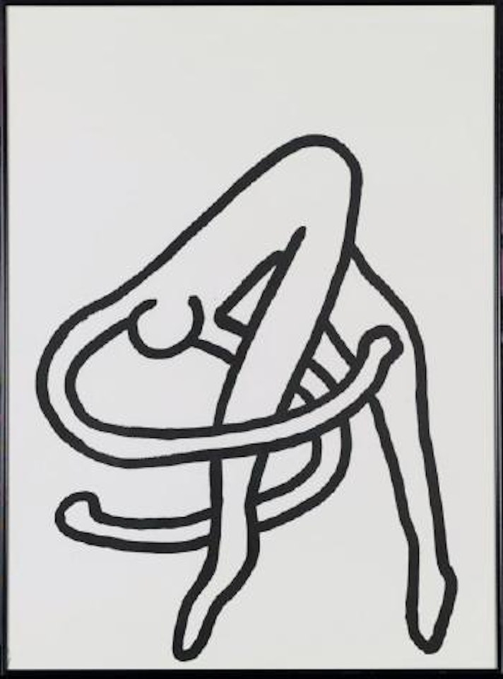 Dessin pour les Ballets de Monte Carlo by Keith Haring