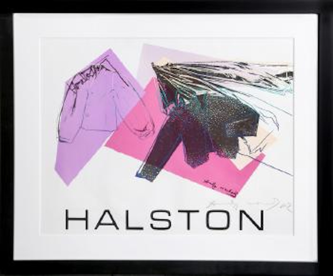 Halston Advertising Campaign: Women's Wear by Andy Warhol