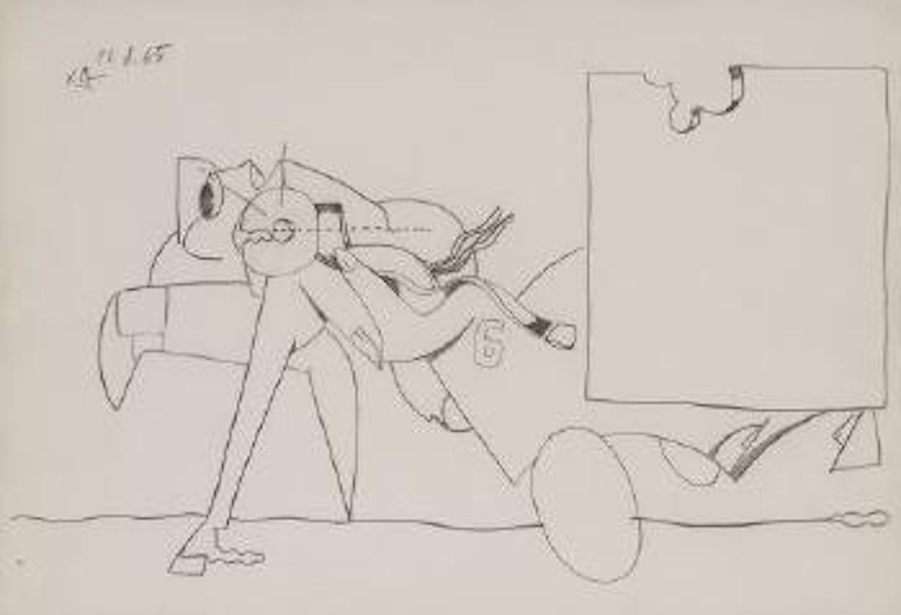 Sans titre by Valerio Adami