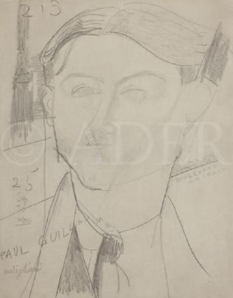 Portrait de Paul Guillaume by Amedeo Modigliani