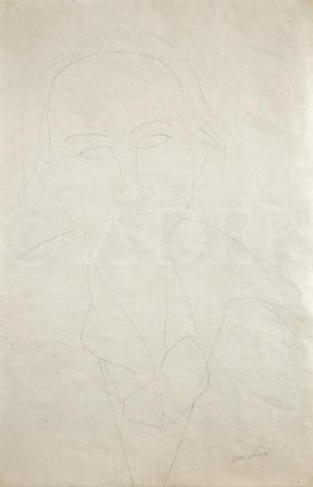 Portrait d’Elena Povolozky by Amedeo Modigliani
