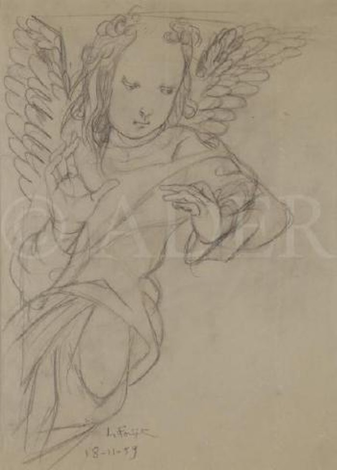 L'Ange by Leonard Tsuguharu Foujita