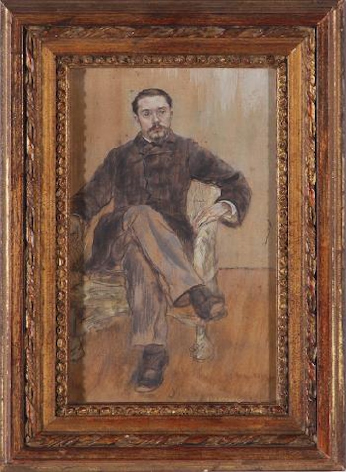 Portrait de Gustave Geffroy by Jean Francois Raffaelli