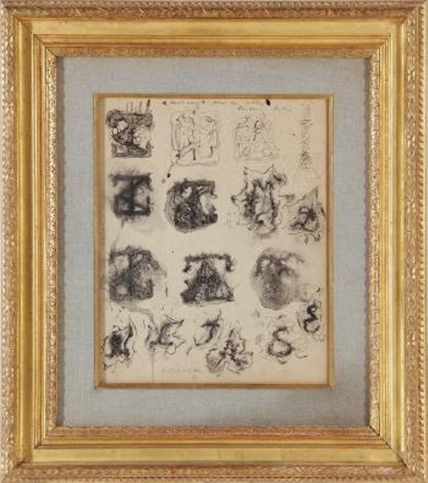 A Melisande (studies) by Pavel Tchelitchew