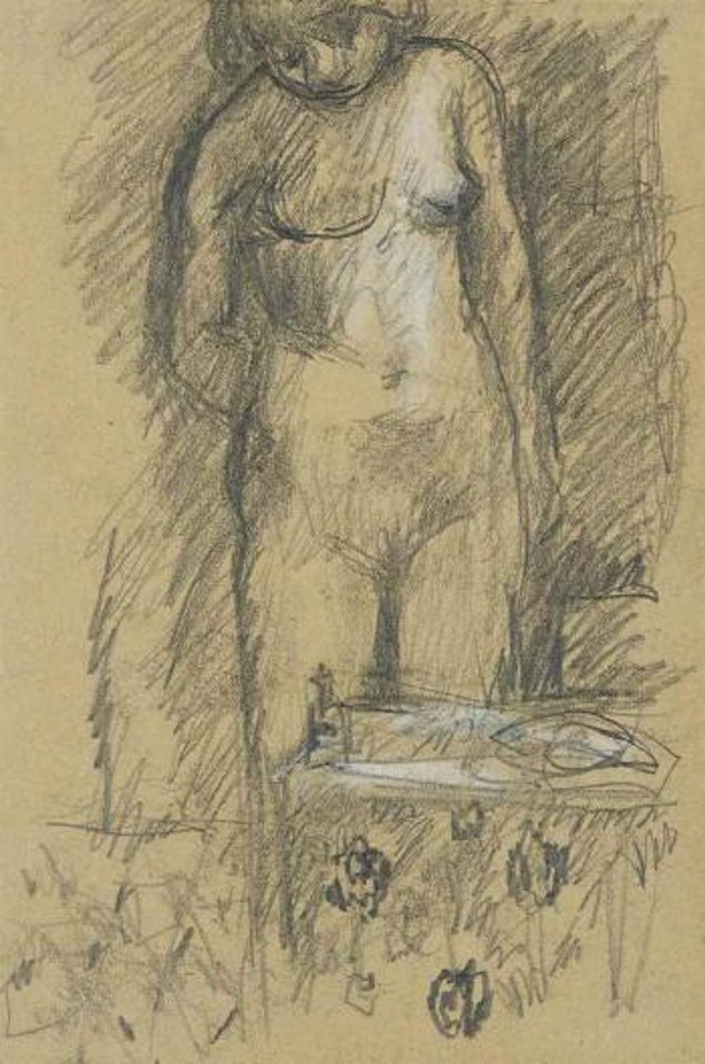 Étude pour "Nu" by Pierre Bonnard