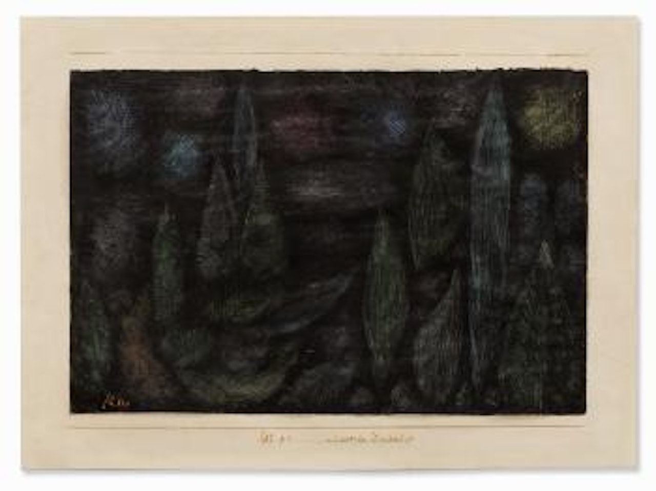 Nocturnal Landscape by Paul Klee