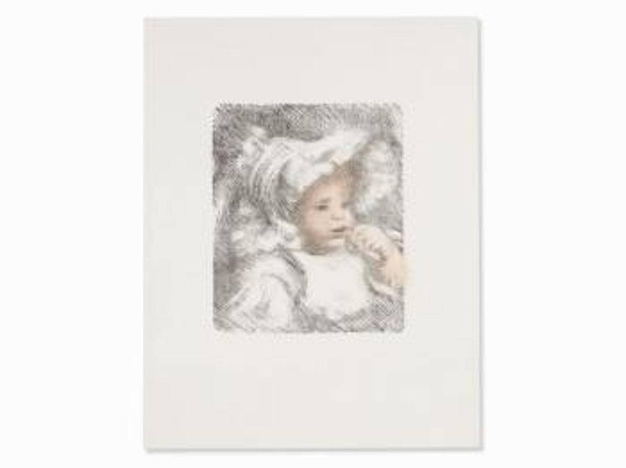 L"enfant Au Bisquit by Pierre-Auguste Renoir