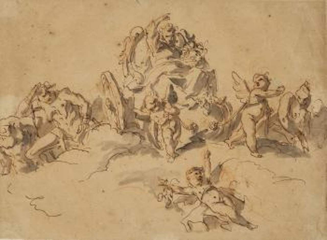 Scena classica by Gaspare Diziani