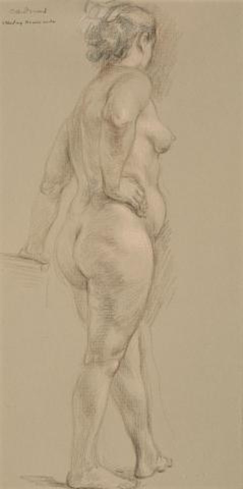 Standing Female Nude by Paul Cadmus
