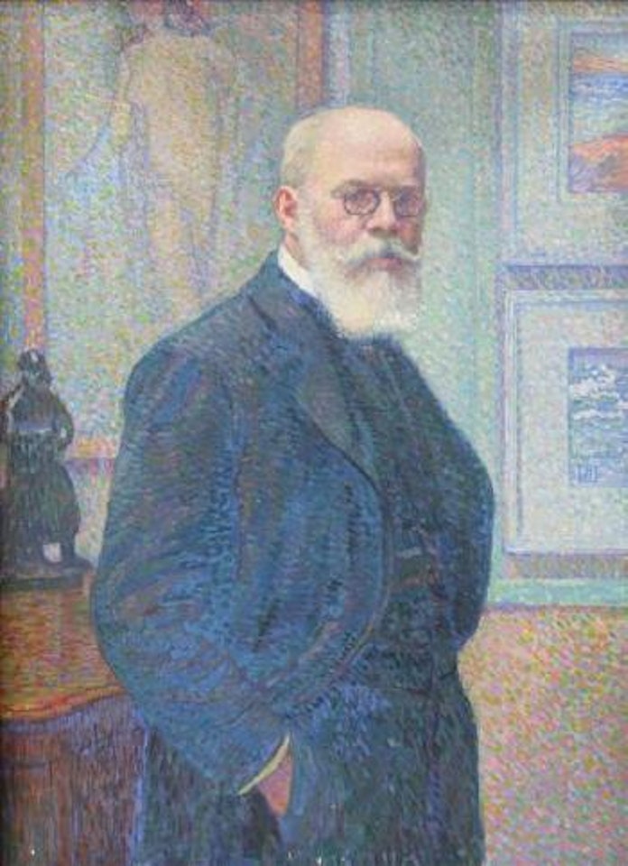 Portrait de Louis Bonnier by Theo van Rysselberghe