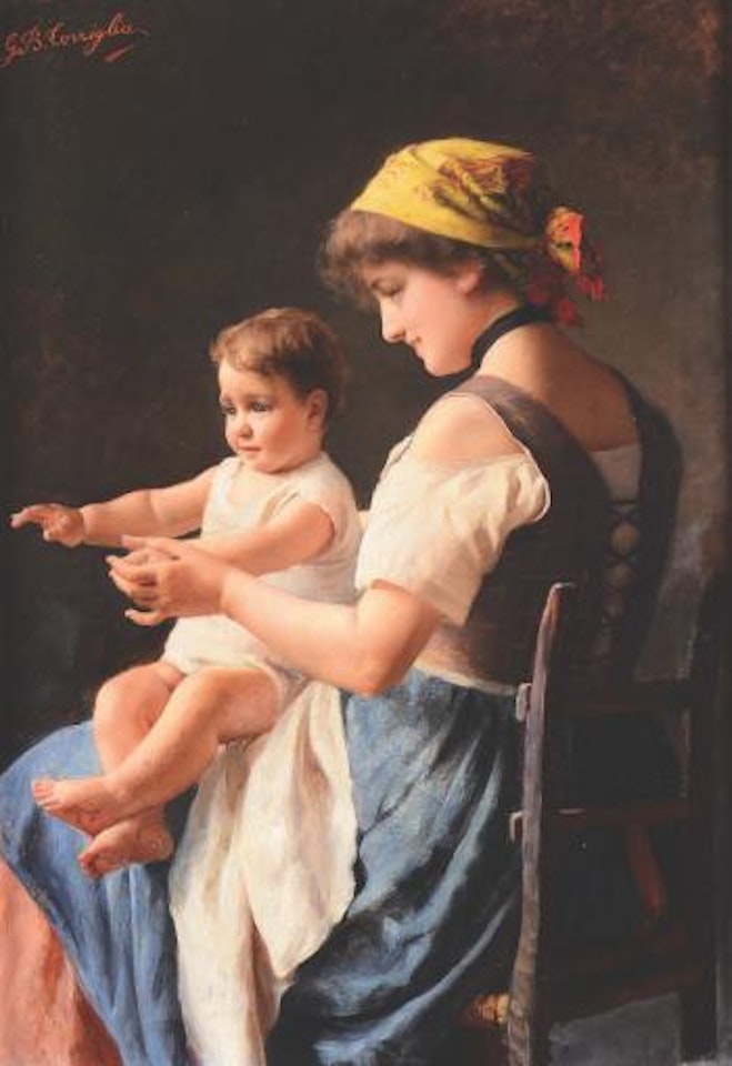 Madre con bambino by Giovanni Battista Torriglia