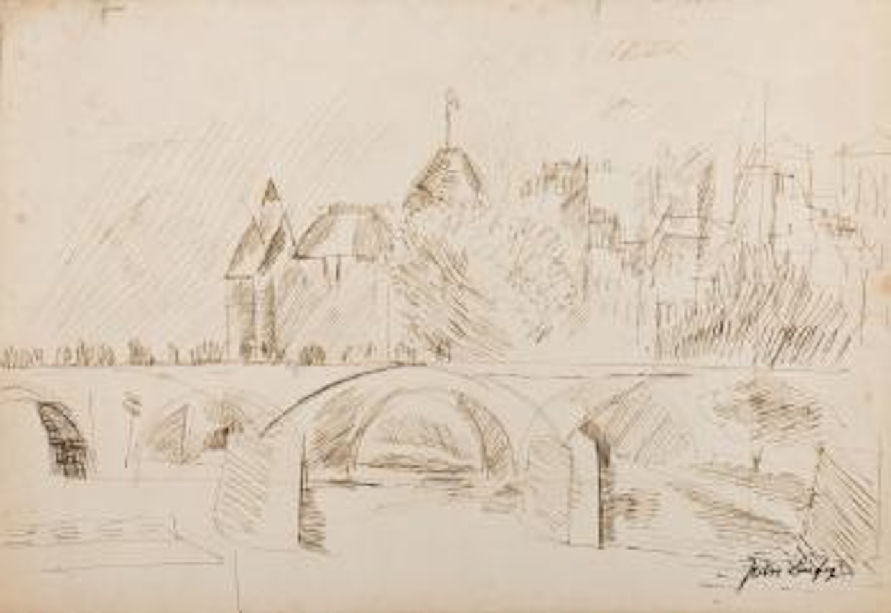 Le Pont Neuf by Jean Dufy